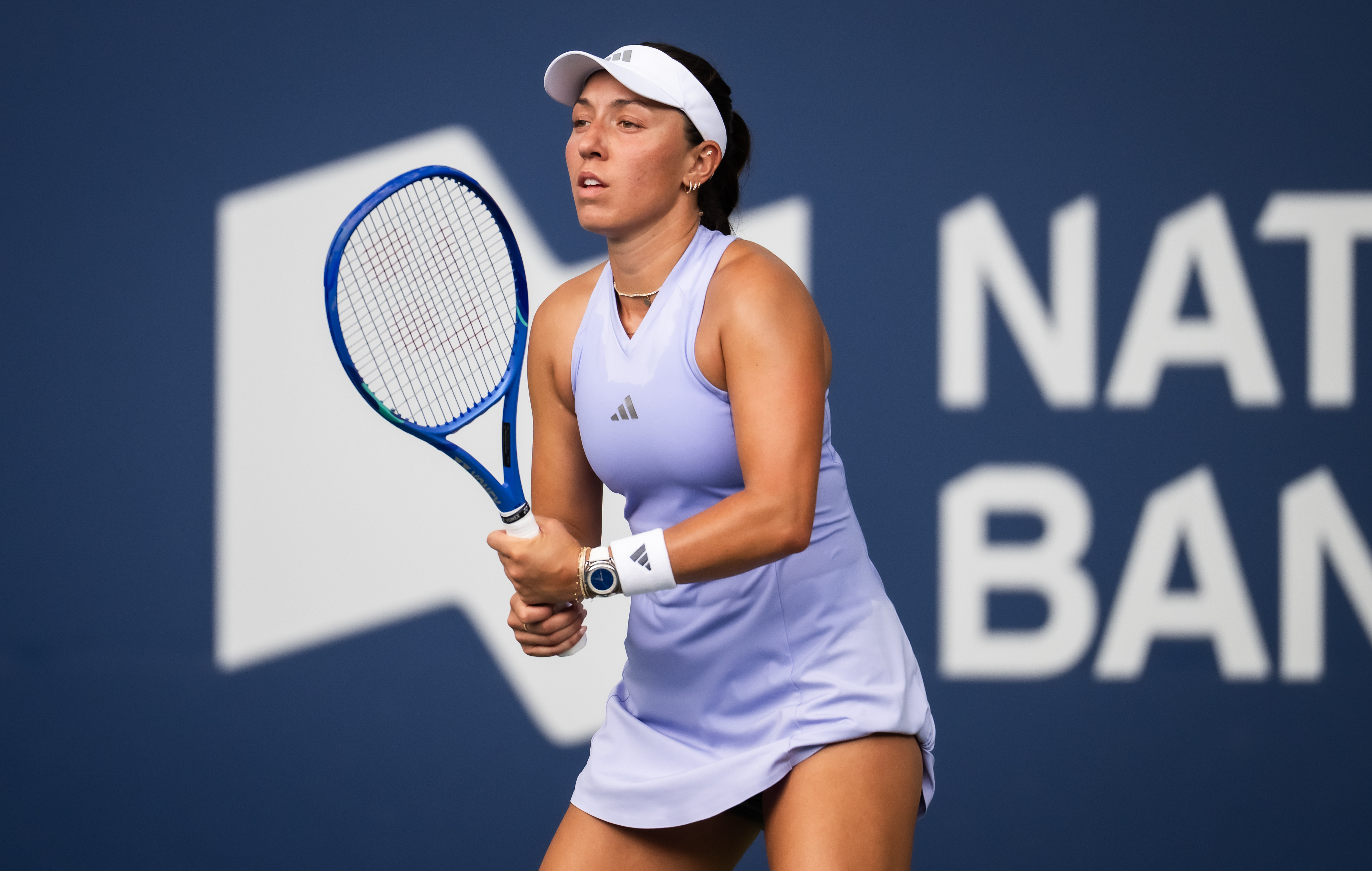 赛季第40胜✅WTA1000多伦多站第三轮，两届赛会冠军、3号种子佩古拉以6-