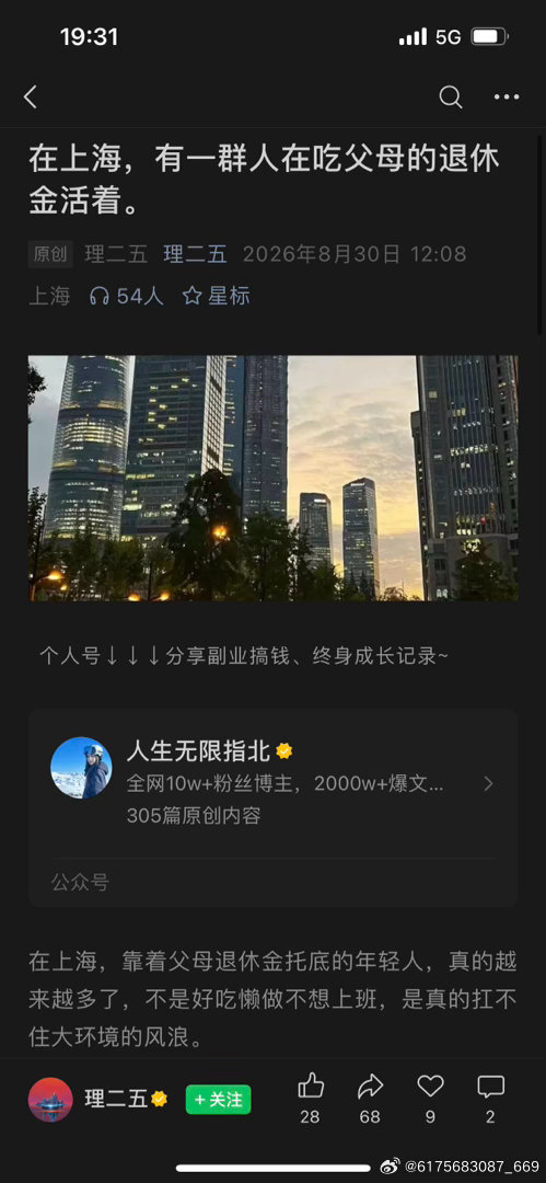 你在上海生存的还好吗​