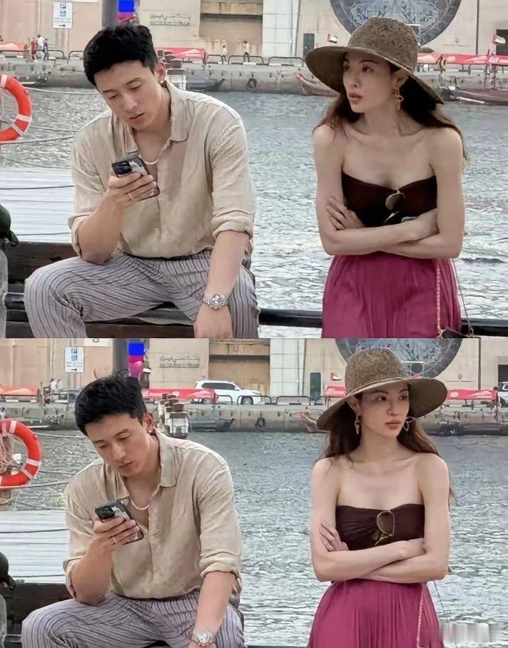 哇趣！钟楚曦对这哥真的是生理性喜欢吧怪不得这次姐直接官宣了，对于好的爱人就是会带