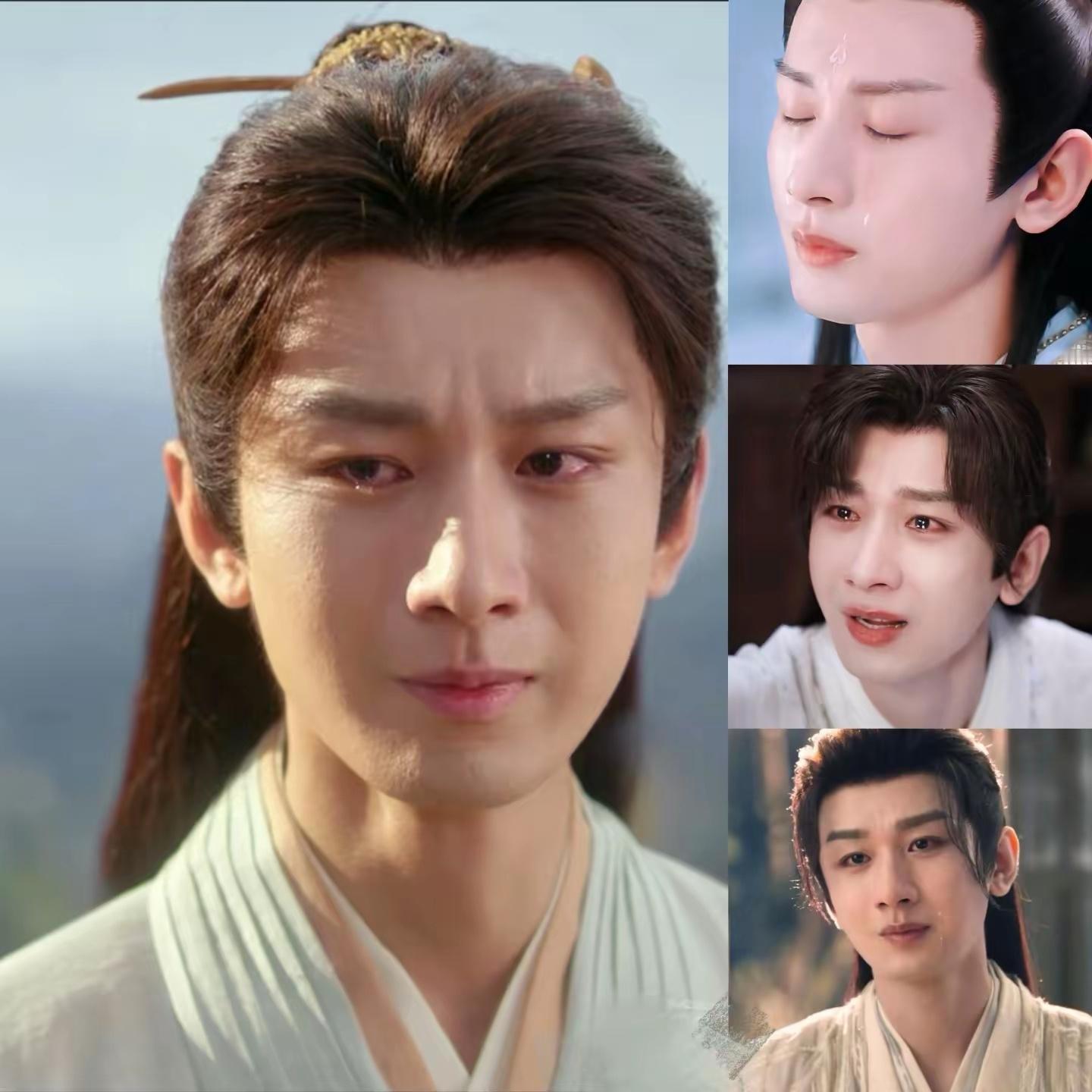 成毅参演的仙侠剧，不管他是主演，还是配角，他的哭戏都特别让人触动。《天地剑心》里