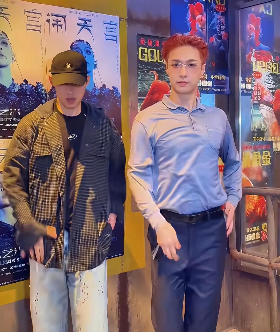 张艺兴其实怎么穿看起来都很时尚，关键他皮肤白皙，发型时尚，脸上表情不油腻。#我的