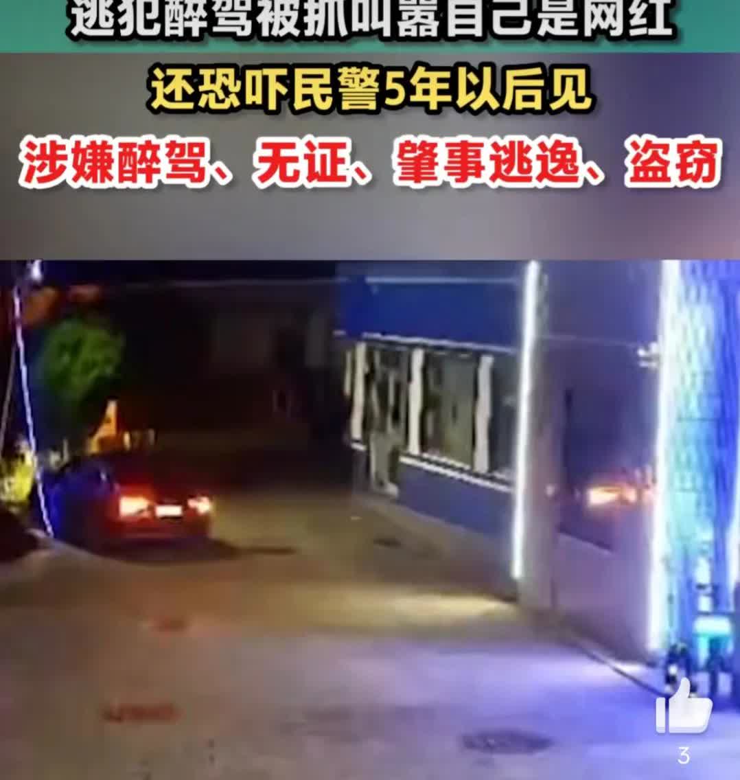 男子撞坏公安局设施还嚣张，酒精检测超标，身份更是惊人！近日，陕西榆林，当地某路段