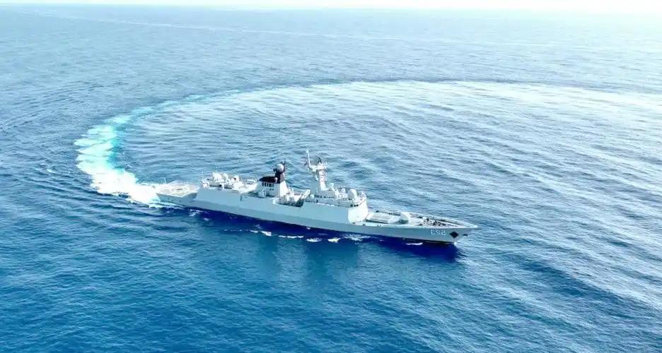 中国国防部正式宣布，8月11日，中国国防部正式宣布：中国海军红河舰和印度