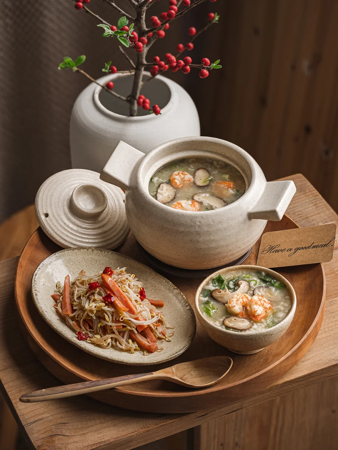 节后的一锅暖胃小粥