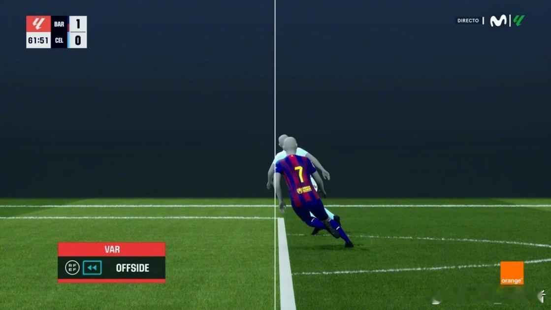 在巴塞罗那1-0击败塞尔塔的西甲联赛下半场，费兰·托雷斯接佩德里精准传中破门被V