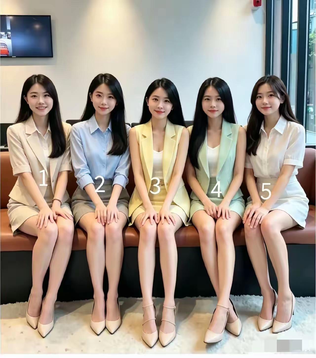 在你眼里，什么样的女人最漂亮1一5位美女，各具特色，各有千秋，如果彩礼都是18万