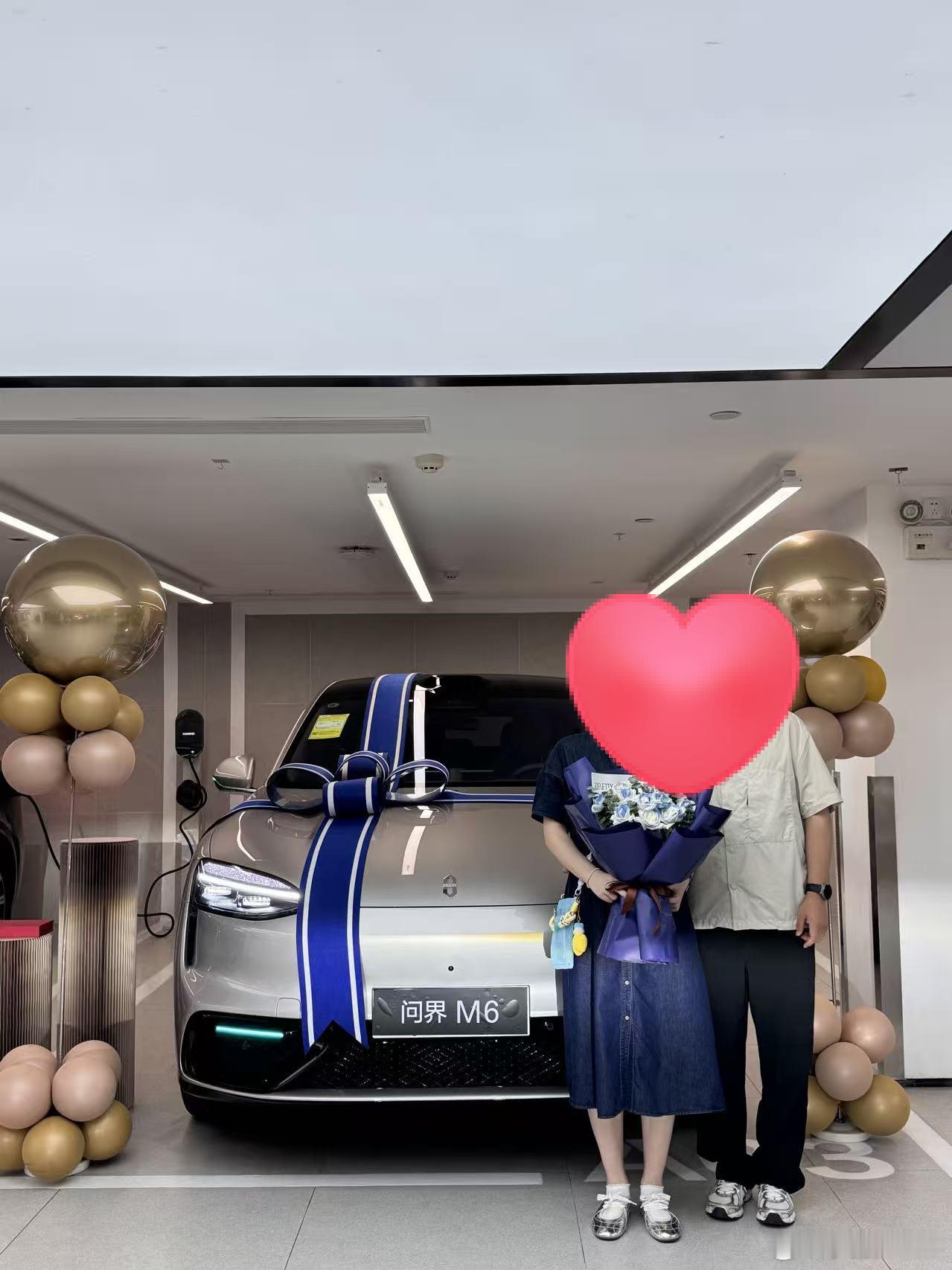 ✨喜提问界M6｜终于迎来我的梦中情车🚗对比了好多车型，兜兜转转最终敲定问界M6，实车真的比照片还要