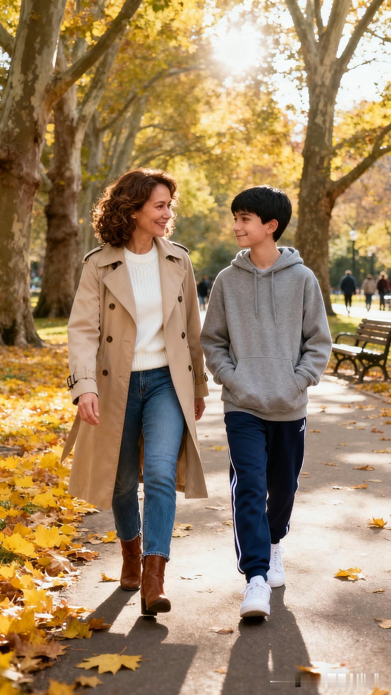 看了@老师也疯狂这个博主的视频，直接泪目了！说给所有的孩子：“你不让妈妈管