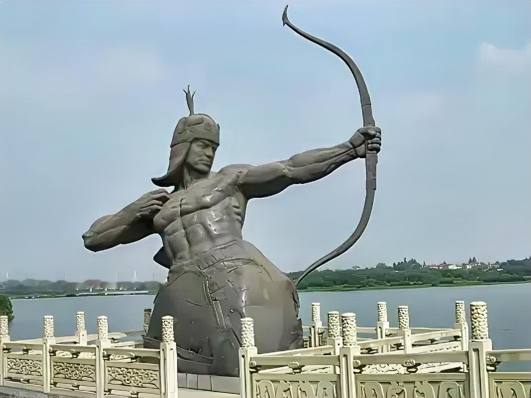 公元前575年，鄢陵战场上，晋国大将吕锜一箭射瞎了楚王的眼睛。楚王疼得满脸是血，