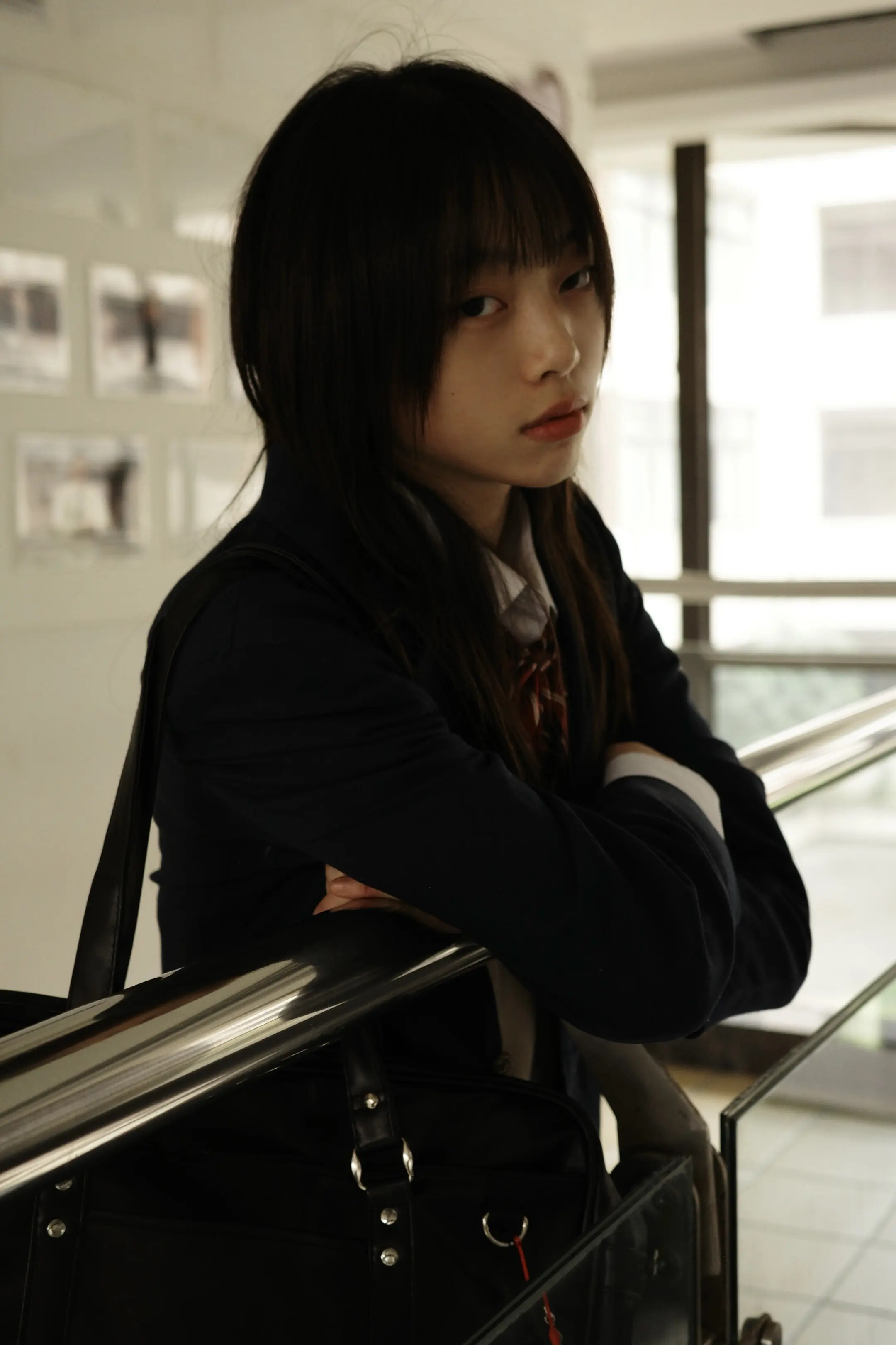 然后，门铃响了。