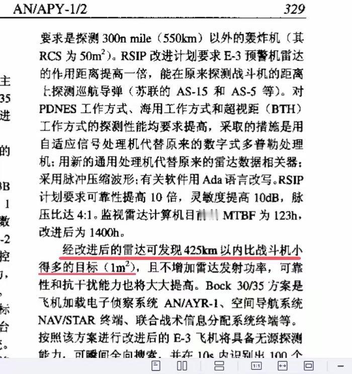 原来最初版本的KJ-500雷达探测距离已经超过了美国空军的E-3D预警机[66
