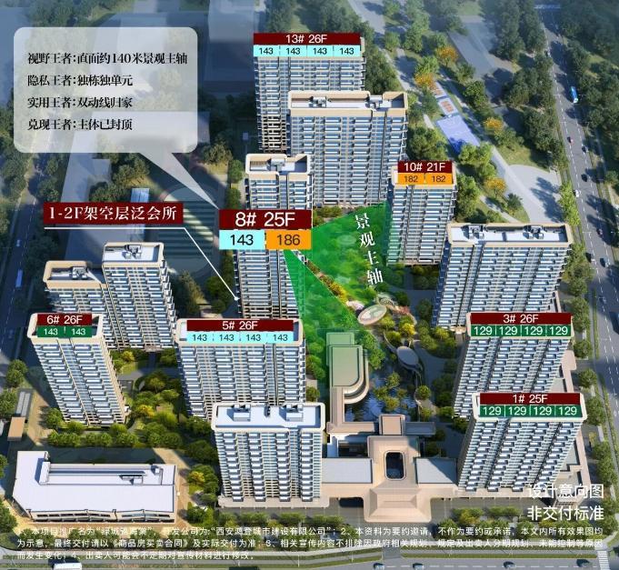 快讯！7月15日，西安住建局公示了高新区丝路软件城板块“绿城·锦海棠项目”新一批