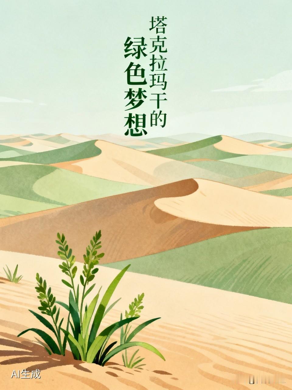 世界上最伟大的过程已经拉开序幕如今，无数科研人员和治沙工作者正夜以继日地奋战在