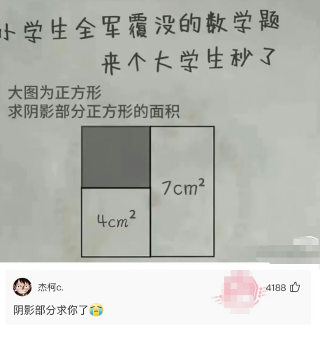 阴影部分求你了