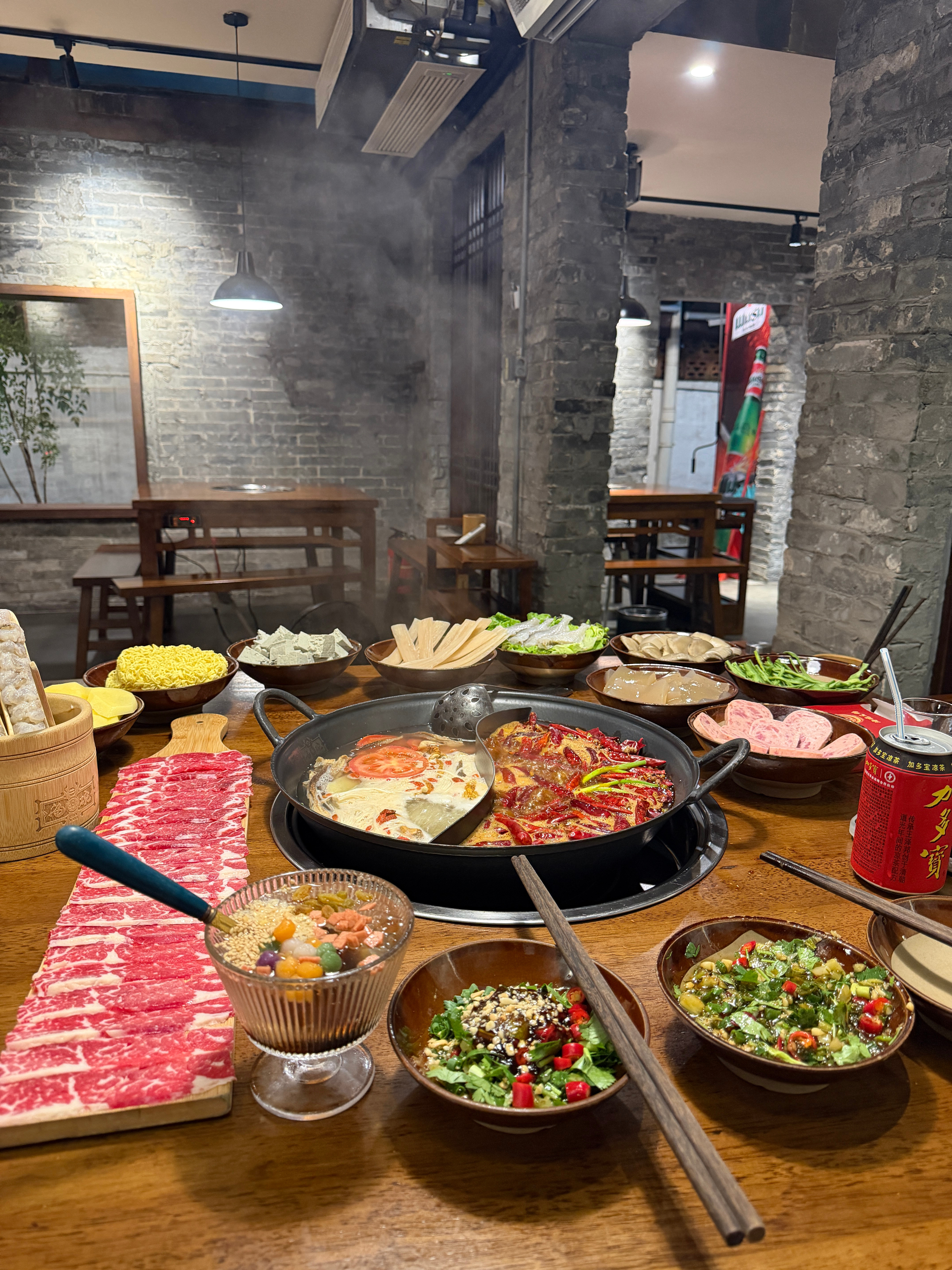 爽之！！连吃三天的火锅🍲就不吃压力