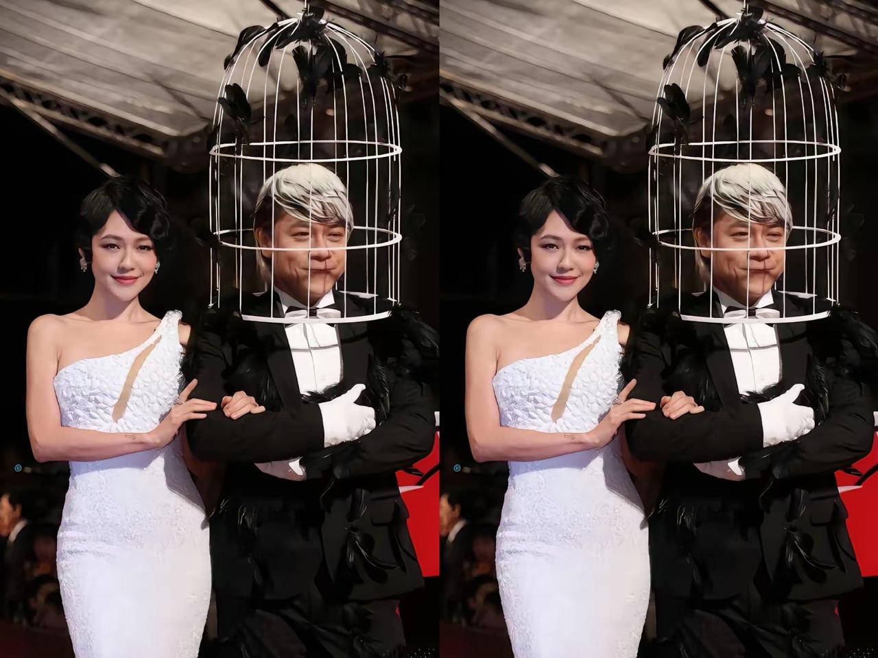 金钟奖的红毯上，小S踩着高跟鞋走来时，好多人攥紧了手心——果然没猜错，她看见蔡康