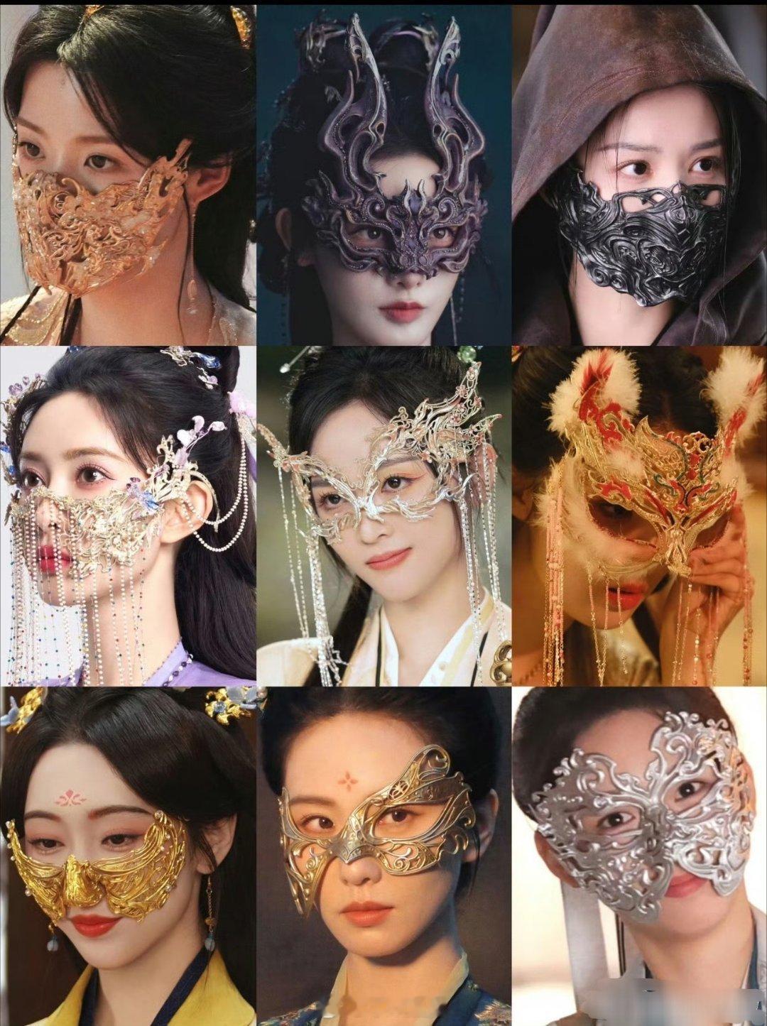 能说吗[笑着哭]这面具造型都不太好看​​​