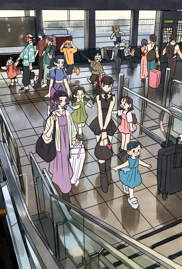 假如鬼灭之刃有平行宇宙大家都在很好地生活！[哭哭](via.ryosuketar