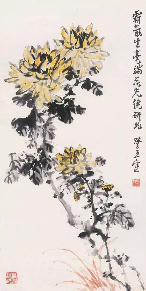 田登五（1897～1973），陕西长安画派的老一辈画家，于上世纪三十年代初，跟随