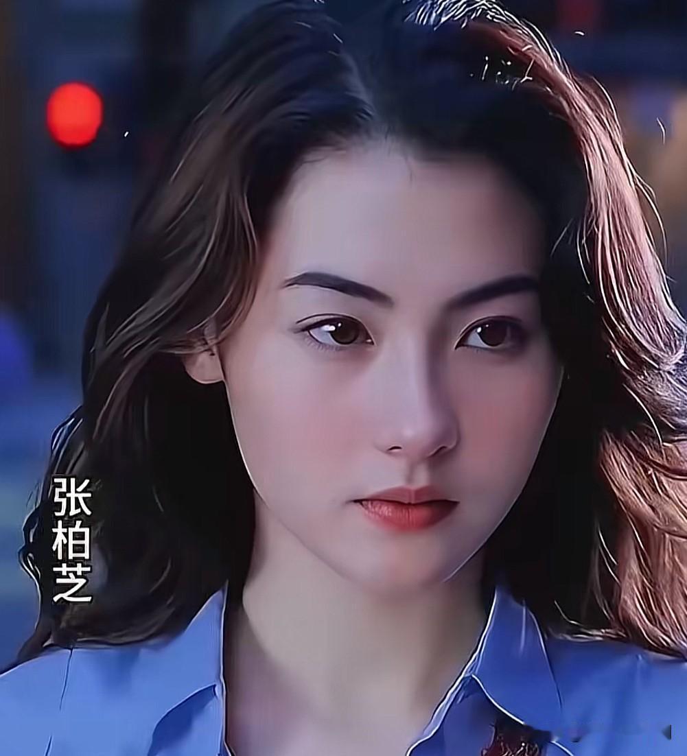 港圈两大骨相天花板张柏芝与钟欣潼的颜值对决港风黄金时代，从来不缺明艳美女