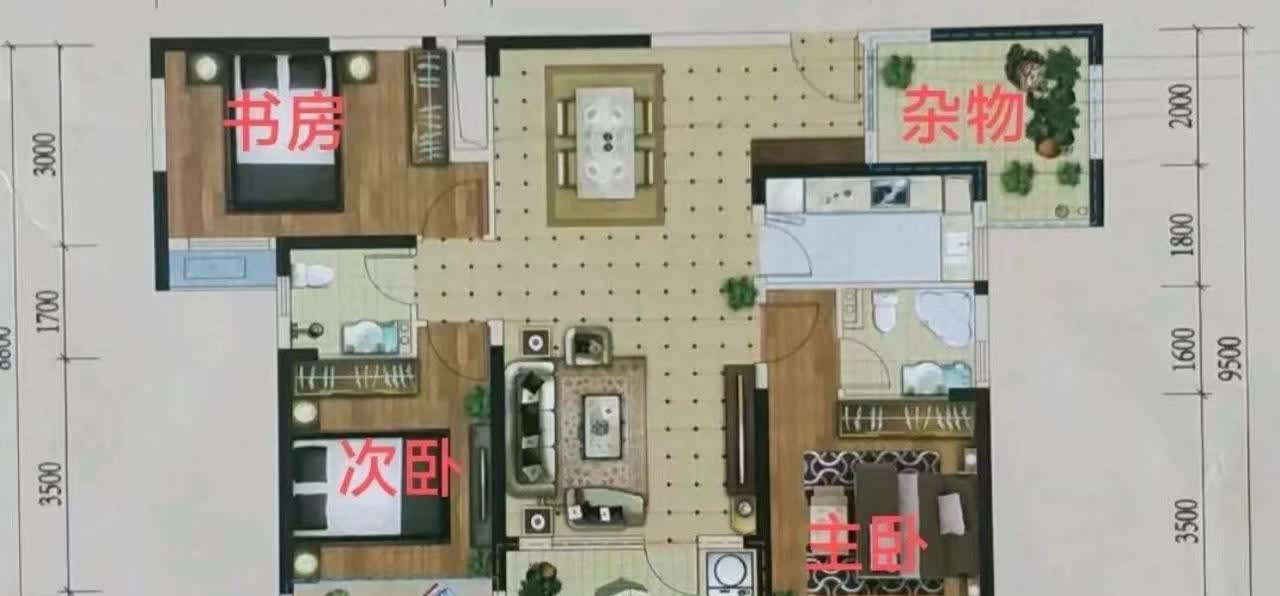 骨折、绝症！房子的问题客户自述：18年搬进来的，我和我老婆孩子住次卧，父