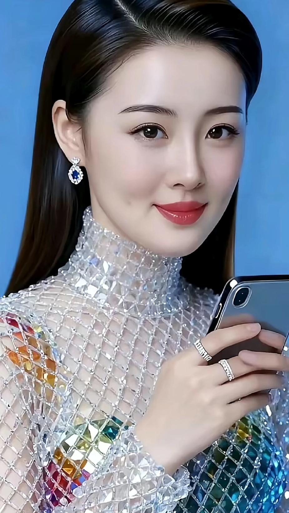 这位小姐姐穿着旗袍好漂亮！