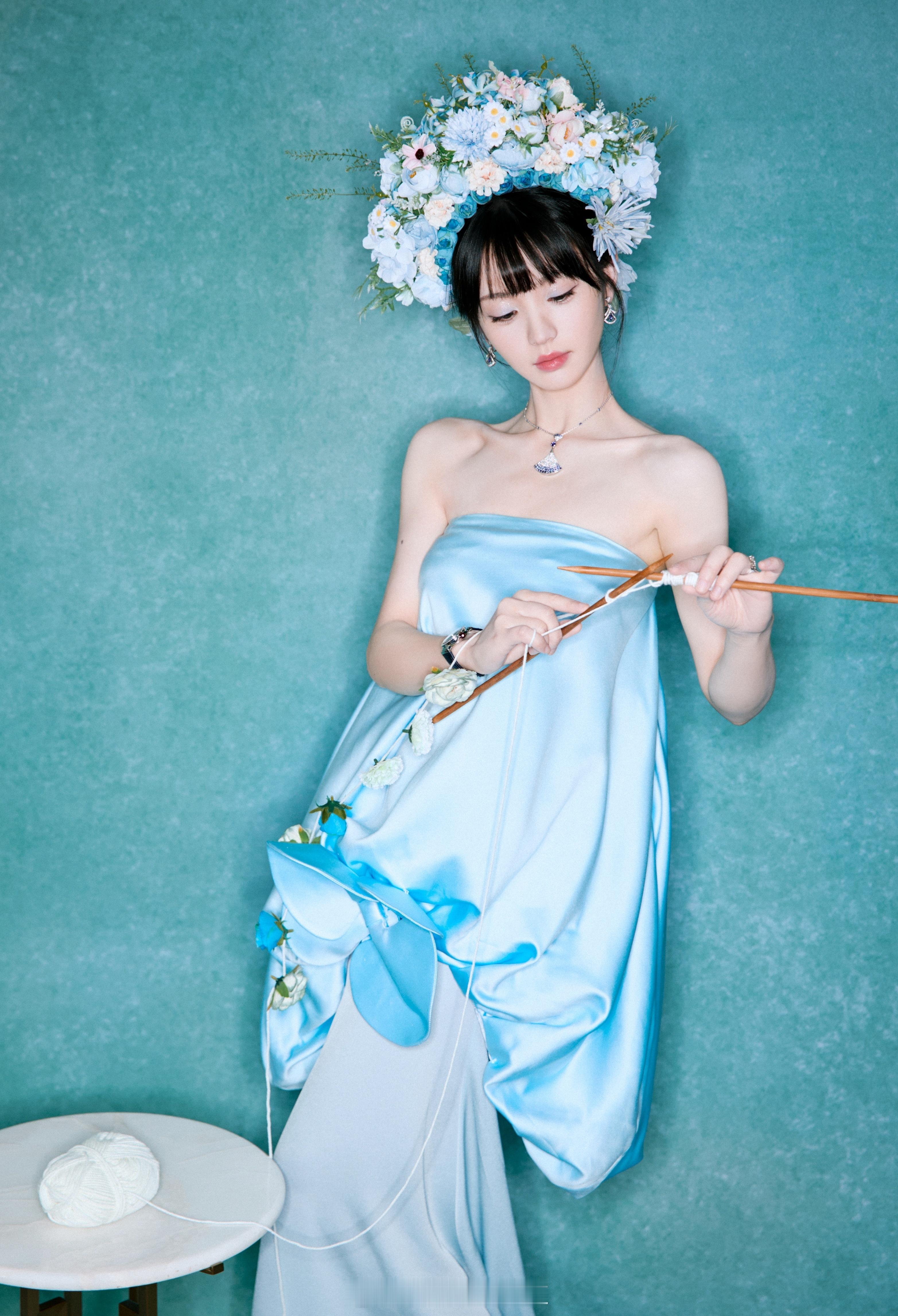 田曦薇簪花少女​​​