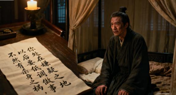 220年，刘备最心爱的谋士法正重病，临死前他写密信给刘封：“你处在嫌疑之地，以后