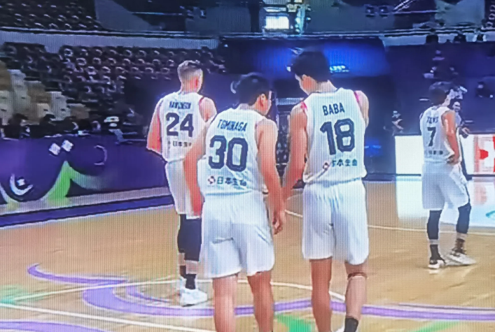 看了看日本男篮对叙利亚亚洲杯小组赛的比赛，他们和奥运会是相比球队已经少了不少主力