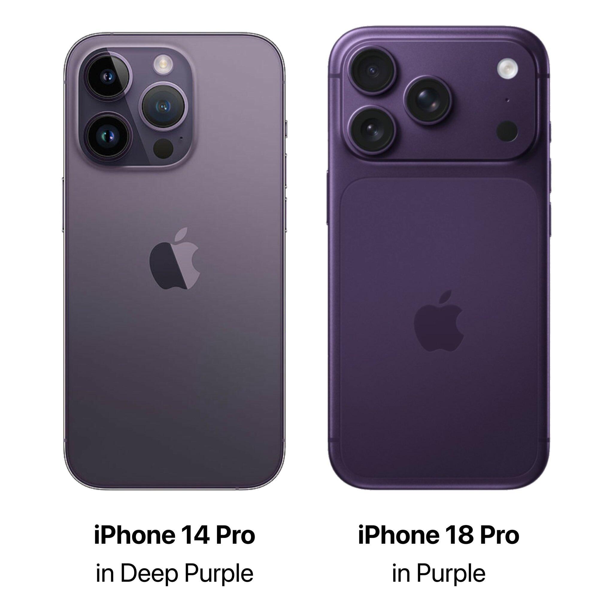 听说iPhone18Pro暗夜紫回归这个高级感拉满了