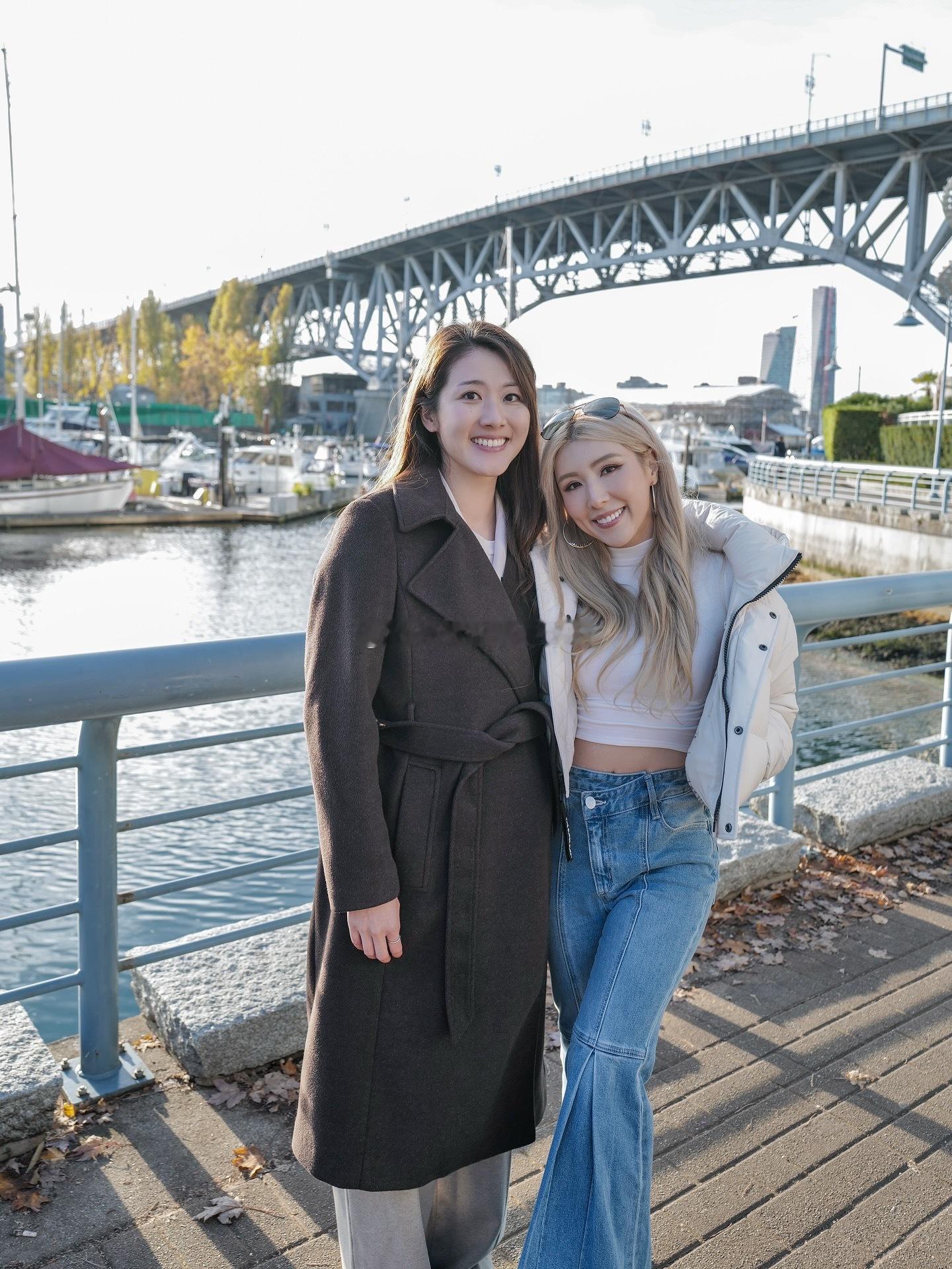 邓佩仪生日🎂谭嘉仪飞温哥华为邓佩仪庆生👭