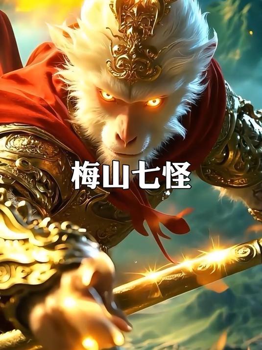 梅山七怪是《封神演义》中助纣为虐的七个动物精怪，被杨戬诛杀后封神；梅山七圣是《西