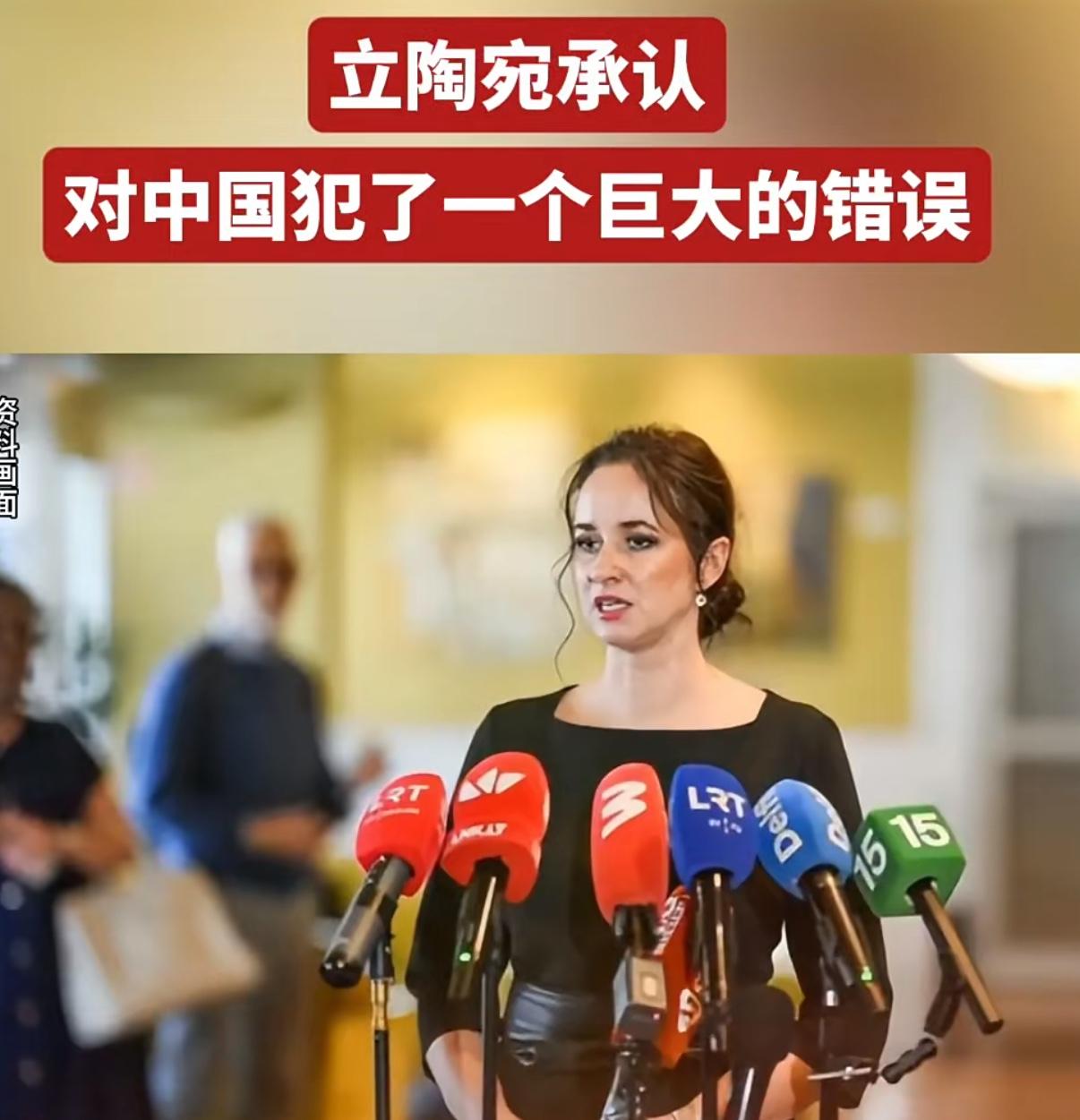 立陶宛这下真慌了，他们新总理最近公开认错了，直接说当年设那个所谓”台湾代表处”是