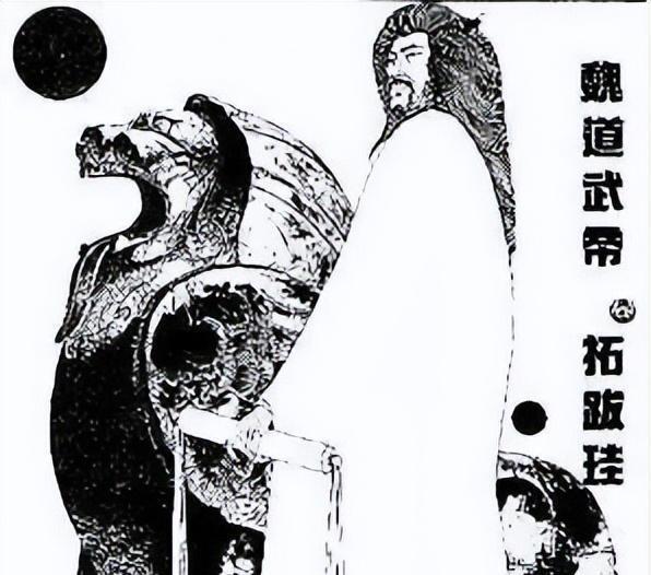 386年，15岁拓跋珪到姥家做客。初见小姨惊为天人，想要求娶。却遭到母亲反对：“