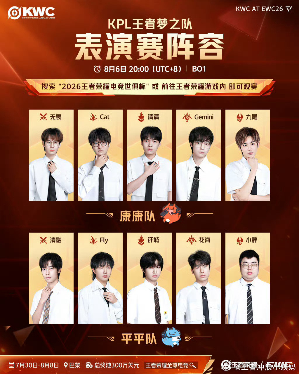 KPLkpl2026kpl夏季赛2026王者荣耀电竞世俱杯电竞世俱杯KPL王者