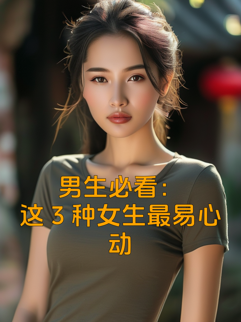 男生必看：这3种女生最易心动