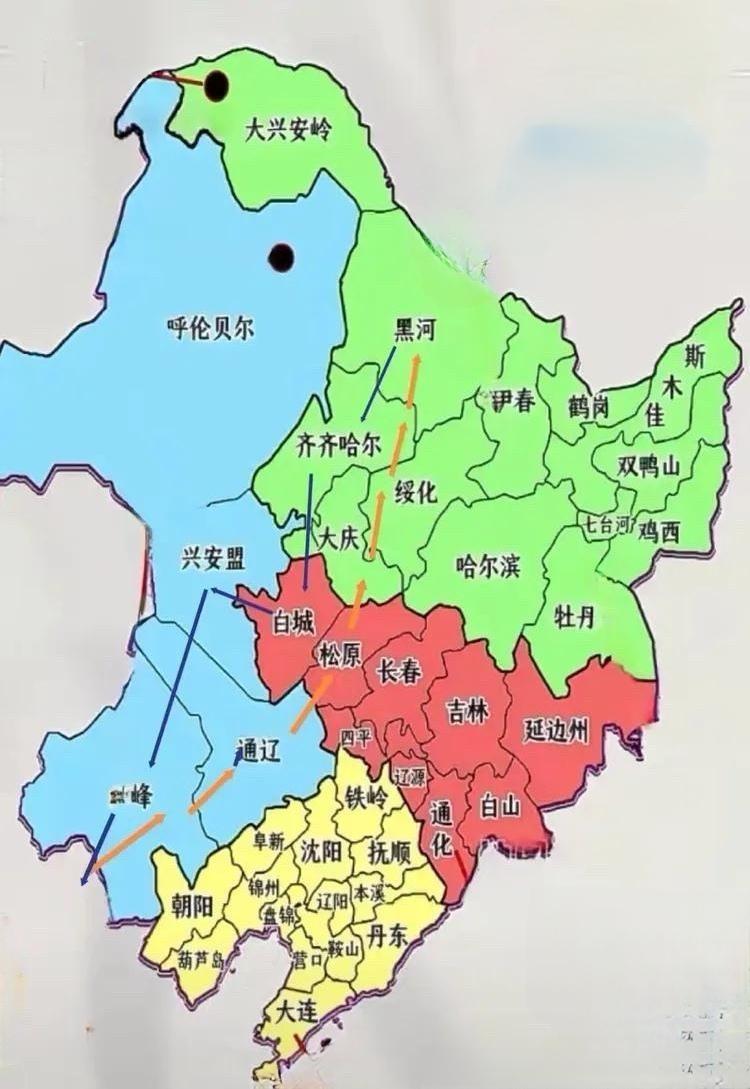 【东北作为“共和国长子”向“三线”地区大规模“输血”；1964-1979年间迁移
