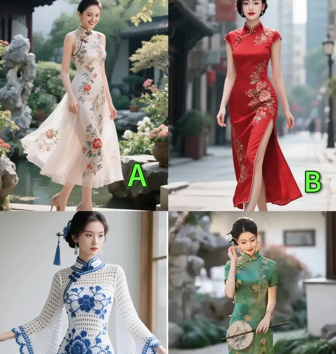 测一测，你在异性眼里的魅力怎样四图选一，哪个女子你觉得看着最舒服？我选D