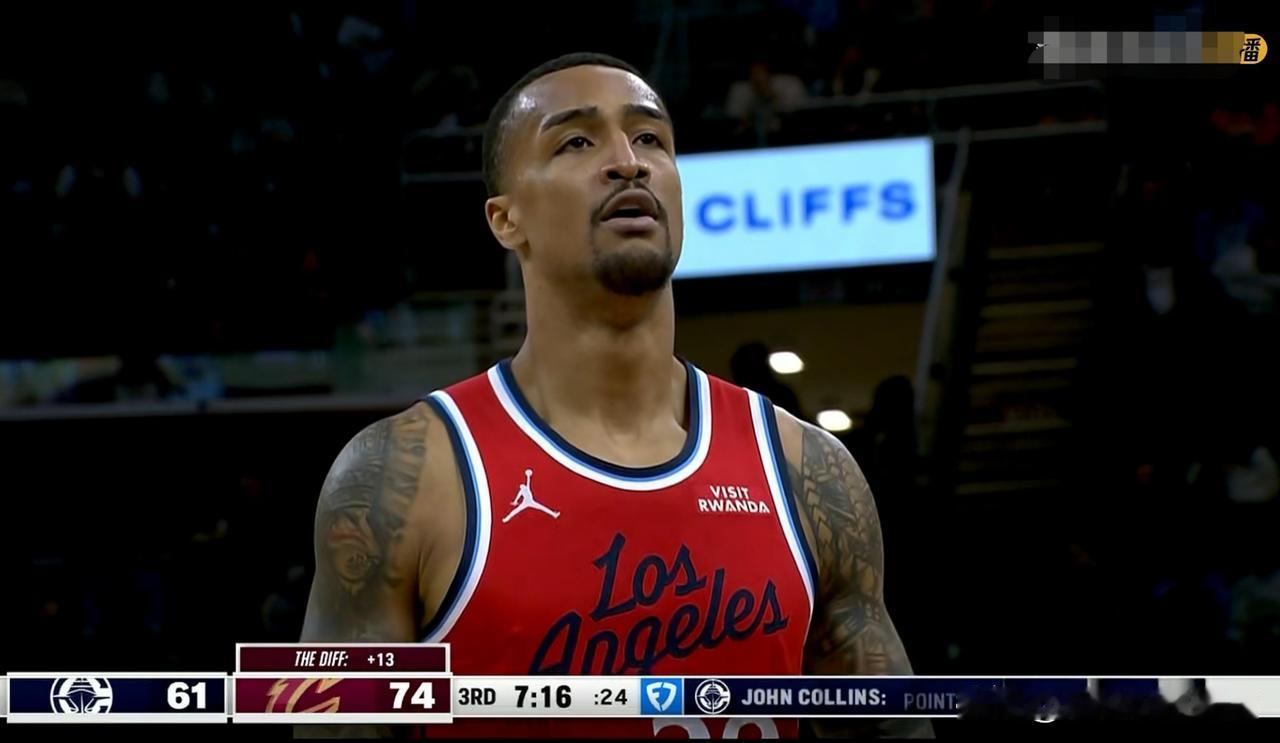 我强烈建议快船管理层立刻交易掉科林斯！在今天快船客场以105：120输给骑士的比