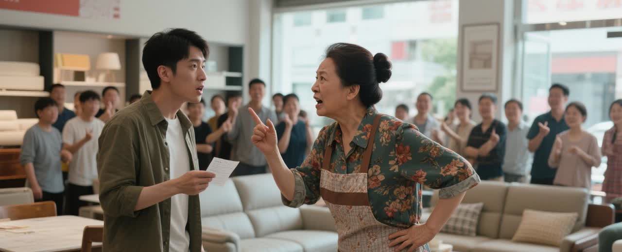 人性这么丑陋[捂脸哭]昨天，在宏泰家具城二楼，我目睹了一幕人性丑