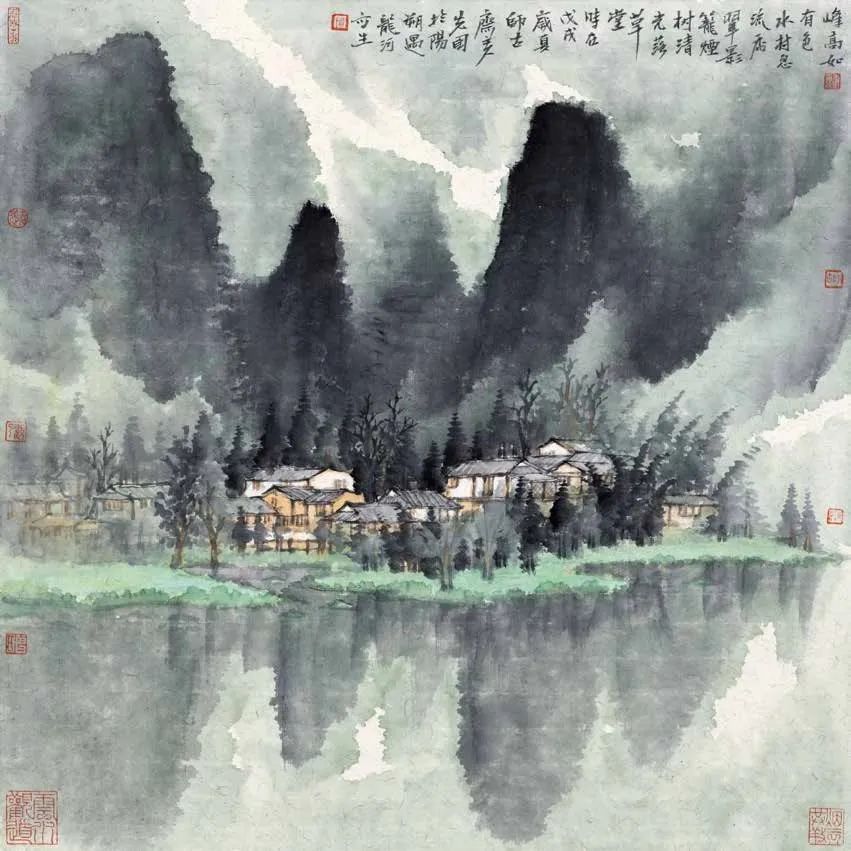 【宏阔幽远】曾先国国画雅集早安​​​