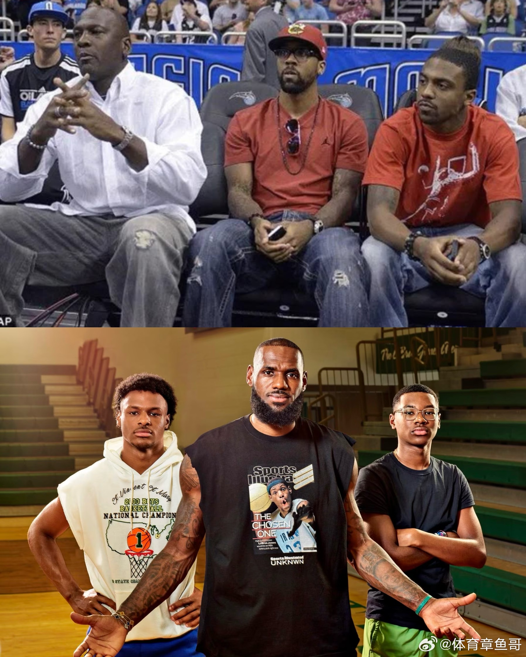 NBA关于养儿子方面，老詹确实比老乔厉害！迈克尔·乔丹的儿子们：-0次N