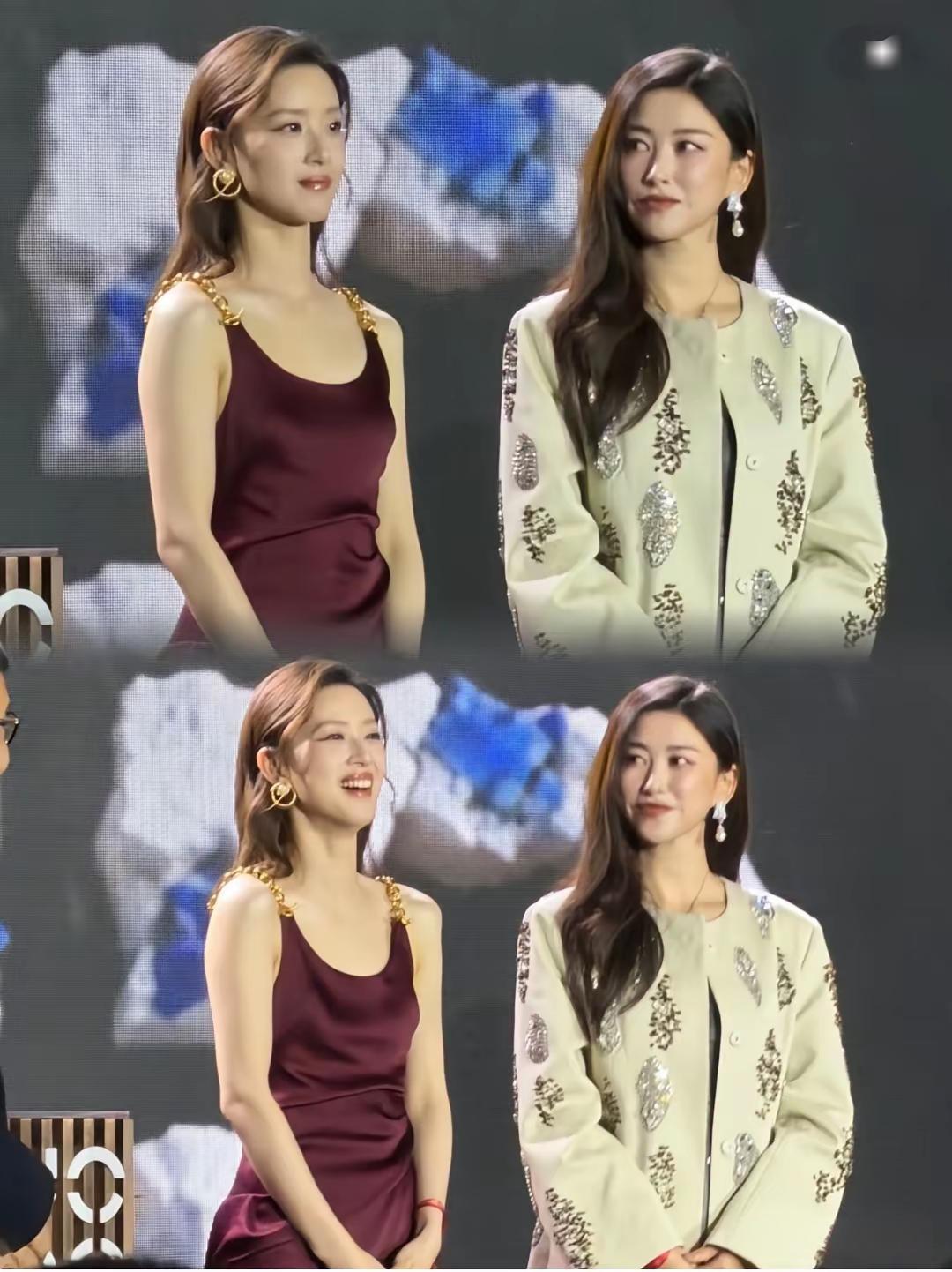 真的不要怀疑豪门的眼光。慈善晚会的一个镜头定格了这样的画面：31岁的章泽天与41