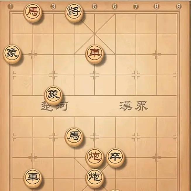 五步就可以绝杀的棋，不要急着去叫杀，首先有一个战略部署，在脑海把握每一步的多种变