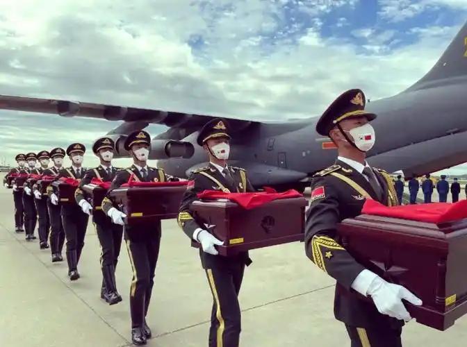 ☁有人有没有想过，为什么归国的志愿军遗骸，都是从韩国回来的，而不是从朝鲜？