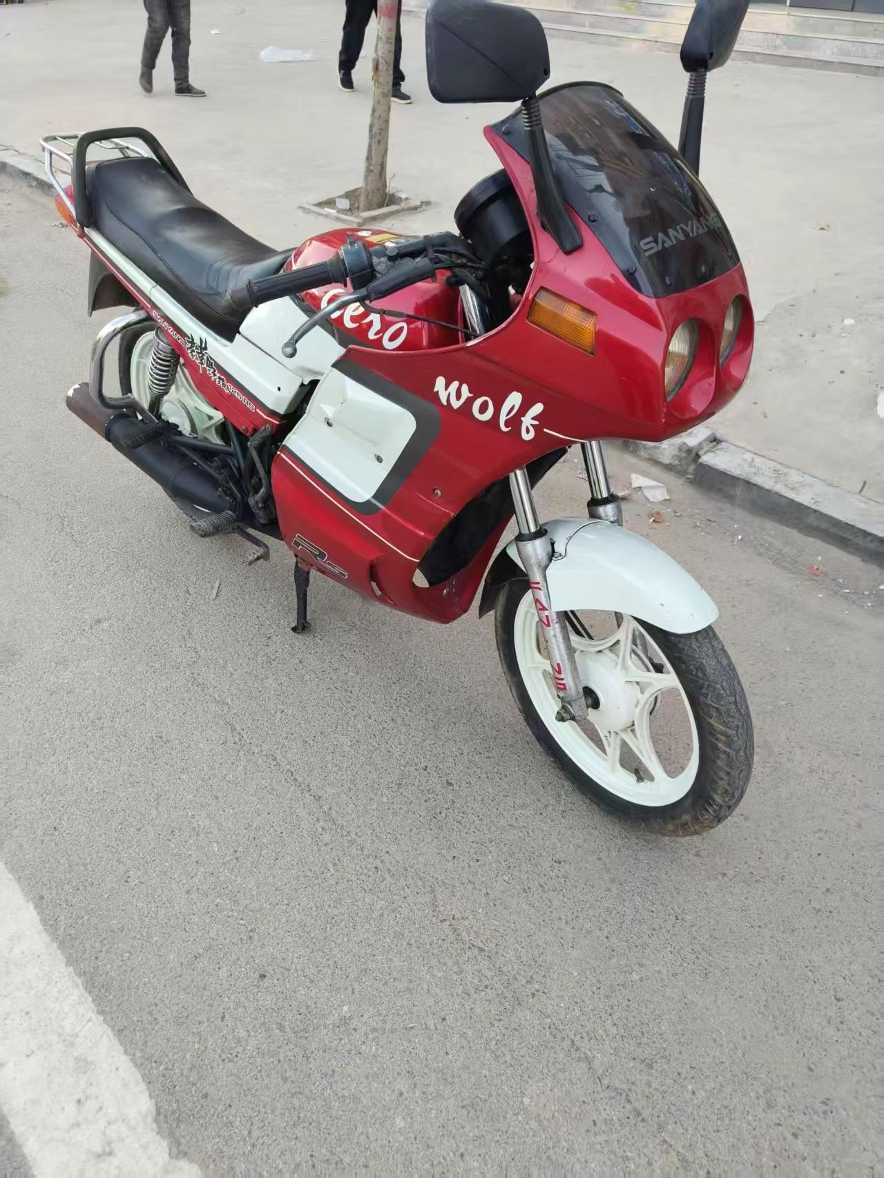 豪华野狼125摩托车豪华野狼豪华野狼125摩托车精品二手摩托