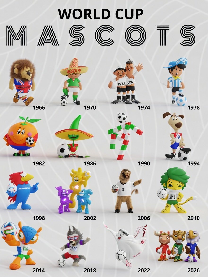 世界杯吉祥物。世界杯halamadrid
