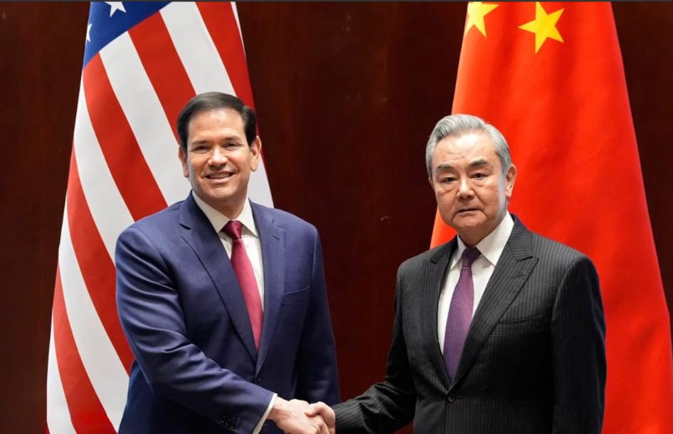 中国和美国谈成了。 当地时间7月22日，中国外交部长王毅在马尼拉和美国国务卿