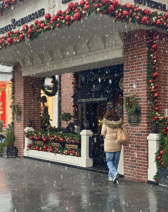 上海下雪了❄耶️🌨️南方下雪了今年的第一场雪南方的初雪我这里下雪了下