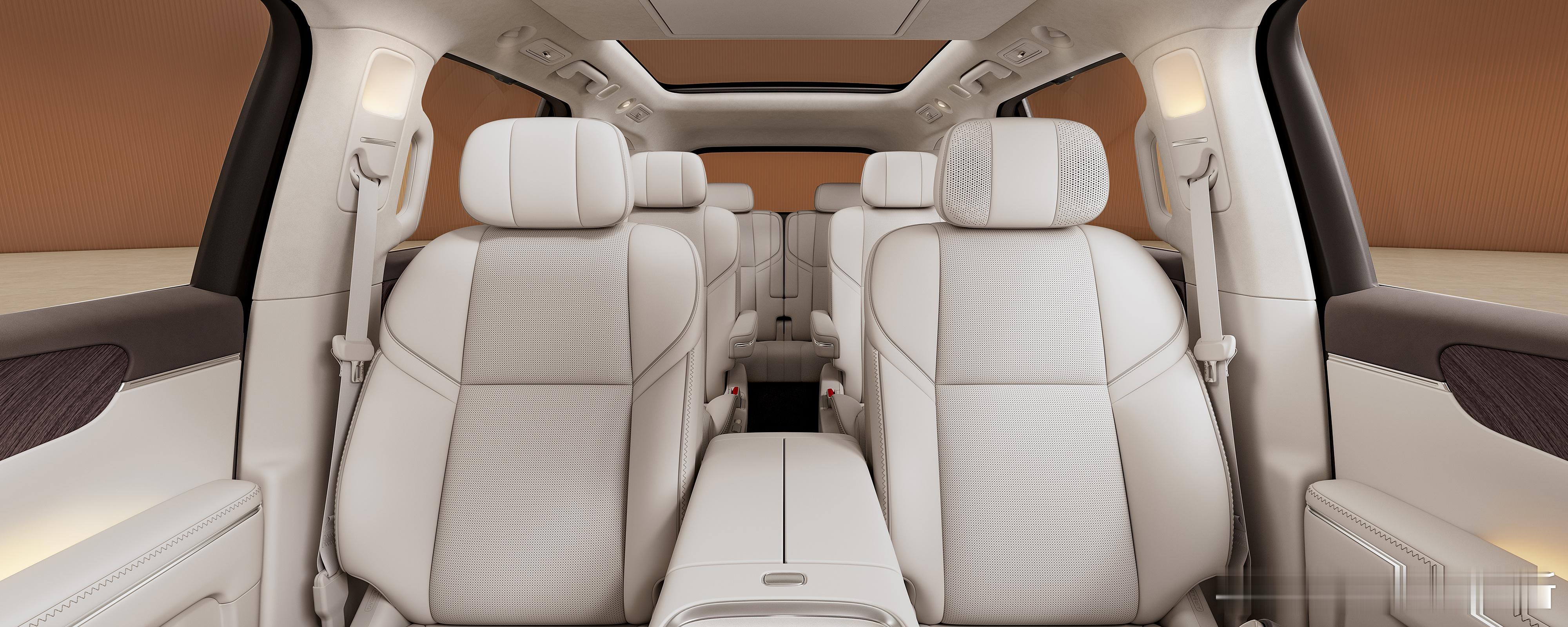 零跑D19的内饰官宣啦！还释放了一些配置信息标配主驾头枕音响，Nappa真